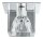 Paulmann Quality Einbauleuchten Set Glassy Cube 3x10W 60VA 230/12V G4 83/83mm Klar/Chrom Glas/Metall