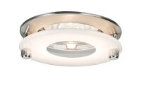 Paulmann Premium Einbauleuchten Set Level rund starr 3x35W 105VA 230/12V GU5,3 79mm Eisen gebürstet/satiniert/Kl