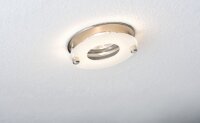 Paulmann Premium Einbauleuchten Set Level rund starr 3x35W 105VA 230/12V GU5,3 79mm Eisen gebürstet/satiniert/Kl