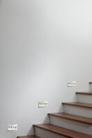 Paulmann Special Einbauleuchten Set Cross Wand LED 4W 6VA 230V 10x18cm Alu gebürstet/Alu