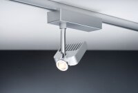 Paulmann URail Schienensystem Light&Easy Spot Vision 1x10W Chrom matt/Chrom 230V Metall