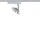 Paulmann URail Schienensystem Light&Easy Spot Vision 1x10W Chrom matt/Chrom 230V Metall