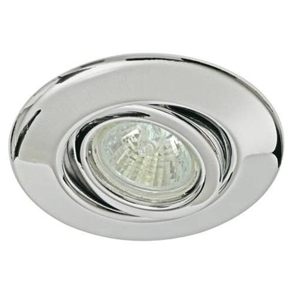 Paulmann Quality Einbauleuchten schwenkbar max.35W 12V GU4 35mm Chrom/Stahlblech