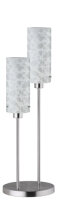 Paulmann Living 2Easy Midi Tischleuchte 2x11W E14 Eisen gebürstet 230V Metall