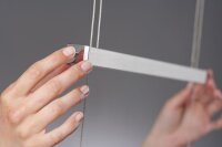 Paulmann Living CombiSystems NanoLED Pendell max.4x5W LED Alu gebürstet/Chrom 230V