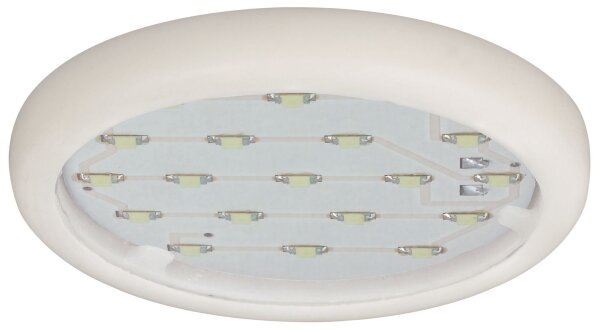 Paulmann Möbel Aufbauleuchte LED 1x1,22W 12V 59mm Weiß/Kunststoff