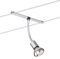 Paulmann Seil- und Schienensystem 2Easy Spot Basil 5x20W GU5,3 Chrom matt 12V Metall