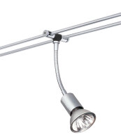Paulmann Seil- und Schienensystem 2Easy Spot Basil 5x20W GU5,3 Chrom matt 12V Metall