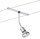 Paulmann Seil- und Schienensystem 2Easy Spot Basil 5x20W GU5,3 Chrom matt 12V Metall