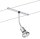 Paulmann Seil- und Schienensystem 2Easy Spot Basil 5x20W GU5,3 Chrom matt 12V Metall