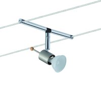 Paulmann Seil- und Schienensystem 2Easy Spot Sheela 5x20W GU5,3 Nickel satiniert 12V Metall