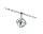 Paulmann Seil- und Schienensystem 2Easy Spot Mac² rund 5x20W GU4 Chrom matt 12V Kunststoff
