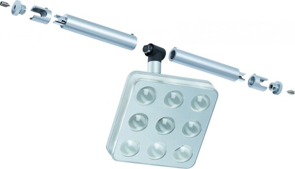 Paulmann Seil- und Schienenspot CombiSystem Square 3W Chrom matt 230/12V Metall