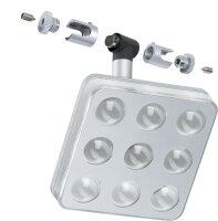 Paulmann Seil- und Schienenspot CombiSystem Square 3W Chrom matt 230/12V Metall