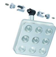 Paulmann Seil- und Schienenspot CombiSystem Square 3W Chrom matt 230/12V Metall