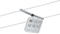 Paulmann Seil- und Schienenspot CombiSystem Square 3W Chrom matt 230/12V Metall
