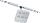 Paulmann Seil- und Schienenspot CombiSystem Square 3W Chrom matt 230/12V Metall