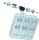 Paulmann Seil- und Schienenspot CombiSystem Square 3W Chrom matt 230/12V Metall