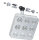 Paulmann Seil- und Schienenspot CombiSystem Square 3W Chrom matt 230/12V Metall
