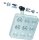 Paulmann Seil- und Schienenspot CombiSystem Square 3W Chrom matt 230/12V Metall