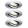 3er Set  Paulmann 2easy Premium Einbauleuchten Alu schwenkbar 51mm Alu gedeht