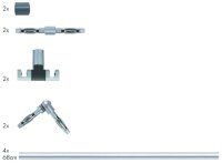 Paulmann Schienensystem Light&Easy Stange gerade...