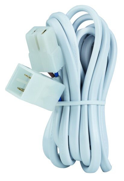 Paulmann Kabelverlängerung 2m 0,75qm 105W Weiß 12V