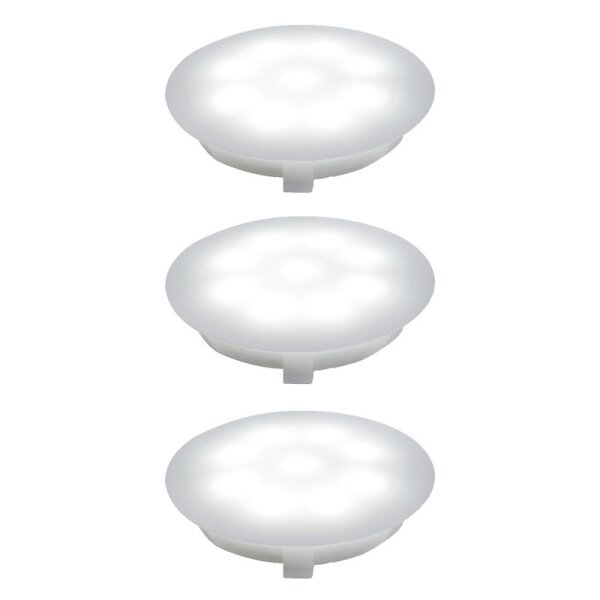 3x Paulmann Special Einbauleuchten Set UpDownlight 3x1W 6500K Wasserdicht IP67 Laminat Fliesen LED  Set Special Line