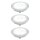 3x Paulmann Special Einbauleuchten Set UpDownlight 3x1W 6500K Wasserdicht IP67 Laminat Fliesen LED  Set Special Line