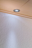 Paulmann Einbauleuchten schwenkbar LED 1W 230V GU10 51mm Eisen gebürstet Tageslichtweiß
