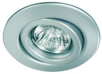 Paulmann Quality Einbauleuchten schwenkbar max.50W 12V GU5,3 51mm Chrom matt/Stahlblech