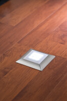 3x  Paulmann Profi Aufbauring rostfrei eckig UpDownlight...