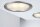 Paulmann Quality Einbauleuchten Set Sparlampe 1x(2x15W) 230V E27 230mm Eis-g./Stahlblech/Glas