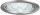 Paulmann Quality Einbauleuchten Set Sparlampe 1x(2x15W) 230V E27 230mm Eis-g./Stahlblech/Glas