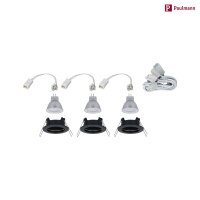 3x 180 lm LED Einbauleuchten GU4 36°Anthrazit 953.76 inkl. 12VA Transformator