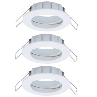 Paulmann 2easy Premium Einbauleuchten 3er Spot-Set IP44...