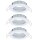 Paulmann 2easy Premium Einbauleuchten 3er Spot-Set IP44 starr 51mm Weiß