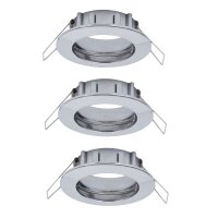 Paulmann 2easy Premium Einbauleuchten 3er Spot-Set IP44...
