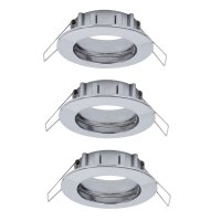 Paulmann 2easy Premium Einbauleuchten 3er Spot-Set IP44...
