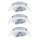Paulmann 2easy Premium Einbauleuchten 3er Spot-Set schwenkbar 51mm Weiß