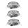 Paulmann 2easy Premium Einbauleuchten 3er Spot-Set schwenkbar 51mm Eisen gebürstet