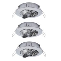 Paulmann 2easy Premium Einbauleuchten 3er Spot-Set...