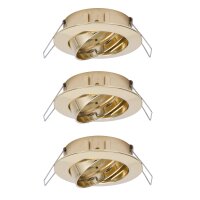 Paulmann 2easy Premium Einbauleuchten 3er Spot-Set...