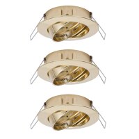 Paulmann 2easy Premium Einbauleuchten 3er Spot-Set...