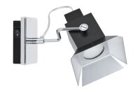 Paulmann Wandleuchte Cinema max.50W GU10 Schwarz Silber Studio