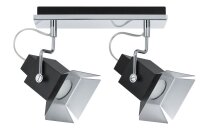 Paulmann Spotlights Cinema Balken max.2x50W GU10 Schwarz...