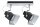 Paulmann Spotlights Cinema Balken max.2x50W GU10 Schwarz matt 230V Metall