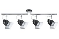 Paulmann Spotlights Cinema Balken max.4x50W GU10 Schwarz...