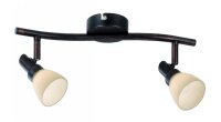 Paulmann Spotlight Classico Stange 2x42W G9 Rusty Iron 230V Metall/Glas