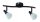 Paulmann Spotlight Classico Stange 2x42W G9 Rusty Iron 230V Metall/Glas